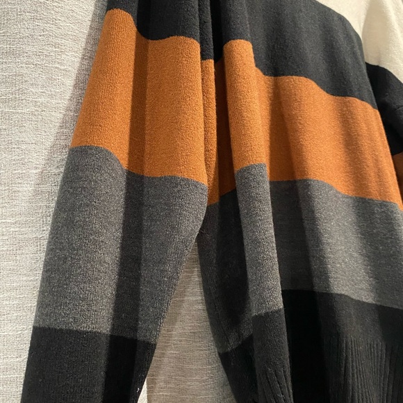 Pumpkin Spice Striped Sweater - Picture 3 of 5